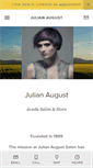 Mobile Screenshot of julianaugust.com